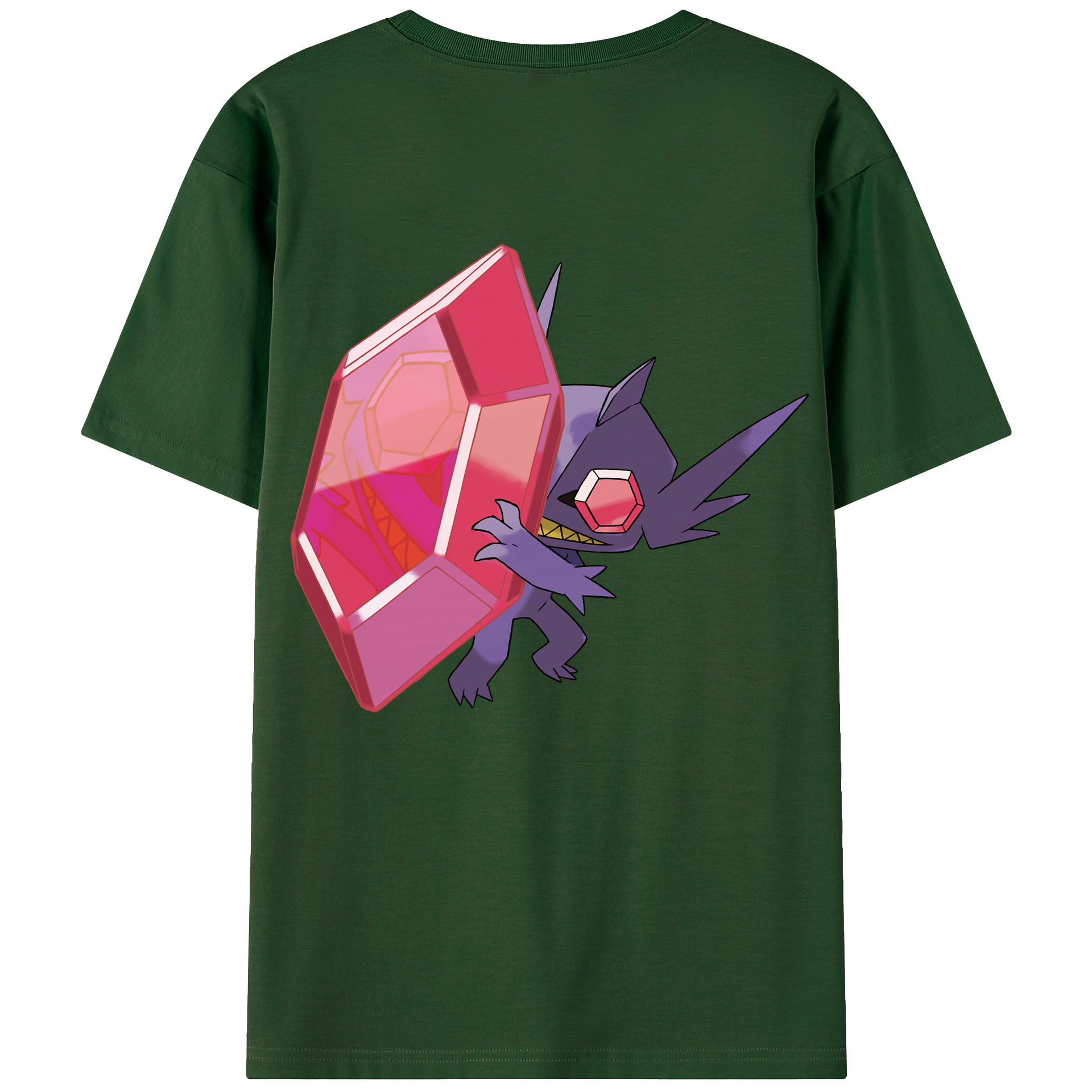 （画像用） ポケットモンスター Pokémon 綿100％半袖Tシャツ（背面プリント）